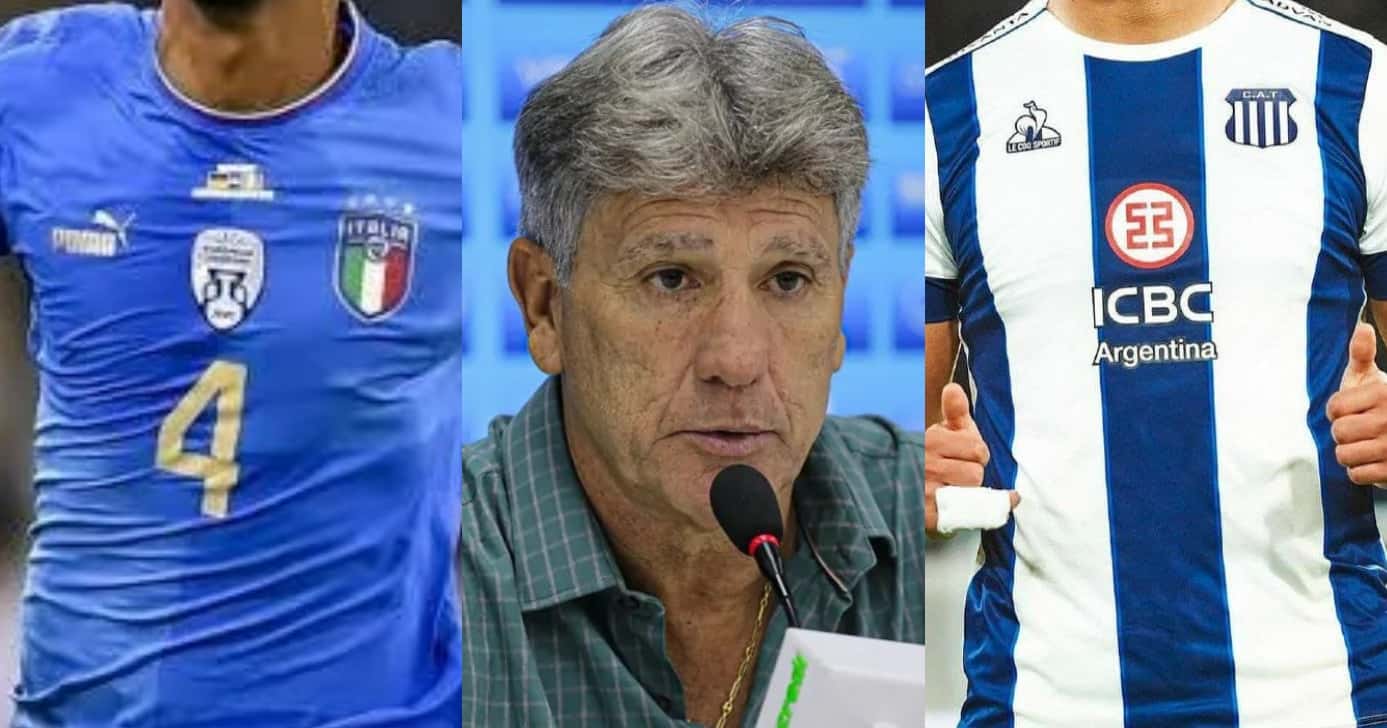 Craque de R$13M e +1 xerifão: Grêmio libera PIX por 2 reforços (Foto: Reprodução/Montagem TV Foco)