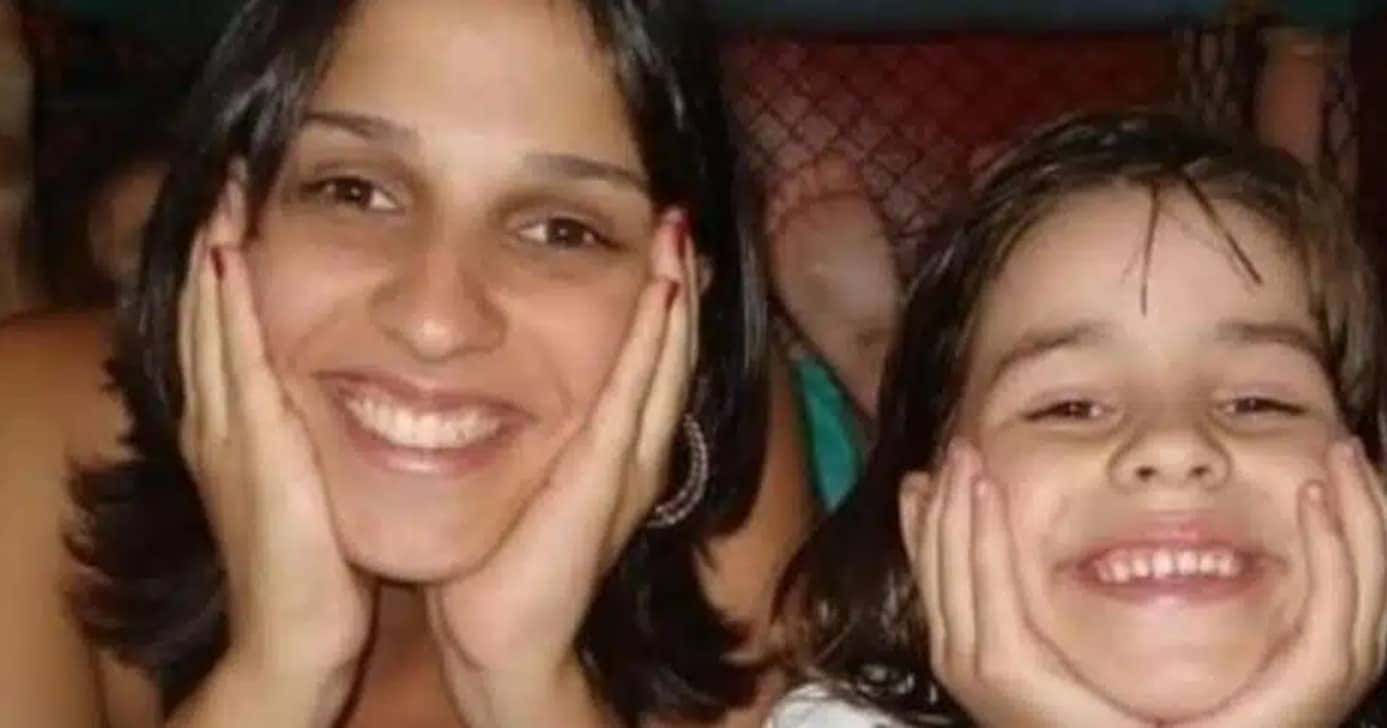 Isabella Nardoni e a mãe (Foto: Reprodução/ Internet)