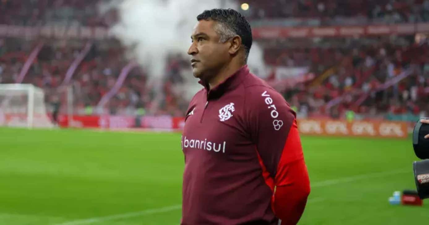 Roger Machado no Internacional - (Reprodução: Ricardo Duarte)