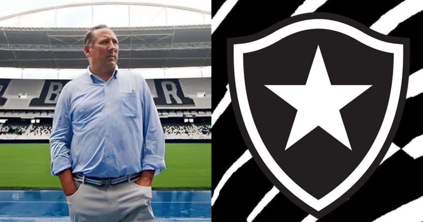 Textor no Botafogo - (Montagem / TV FOCO)