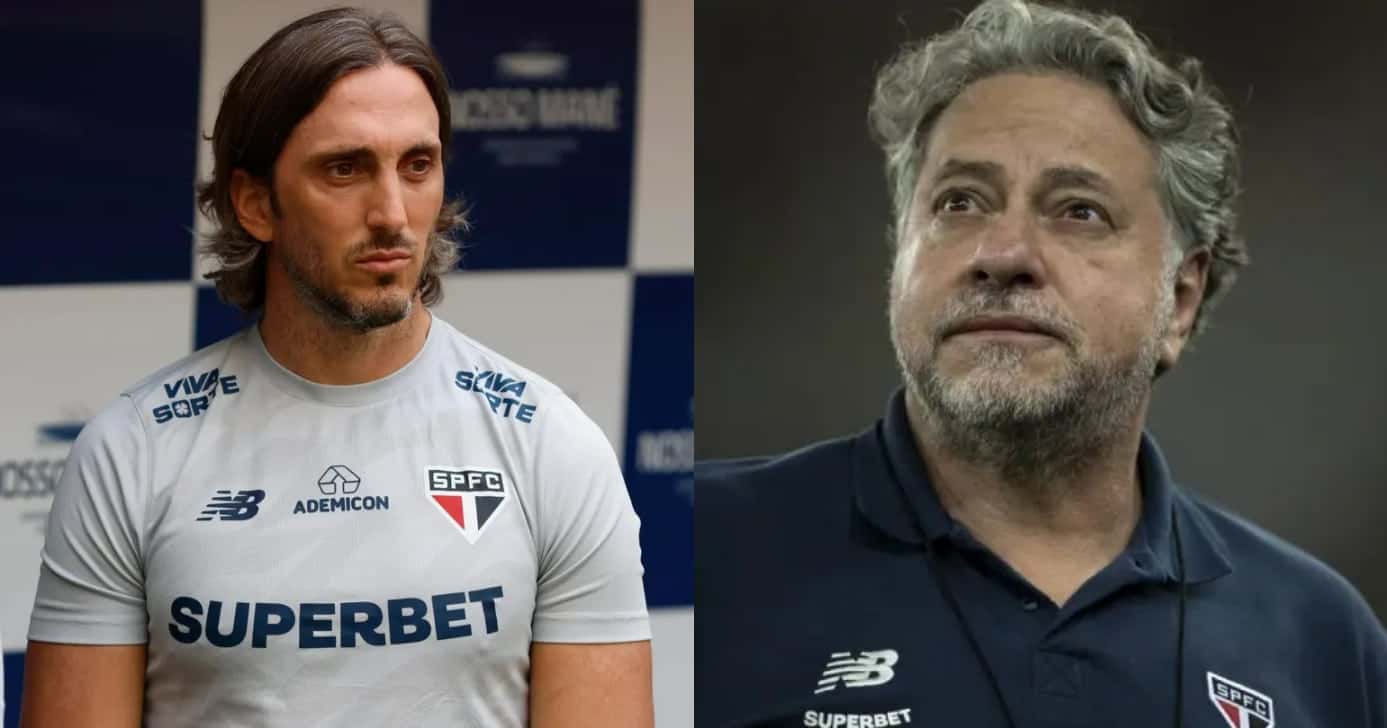 Zubeldía e Casares (Foto: Reprodução/Montagem TV Foco)