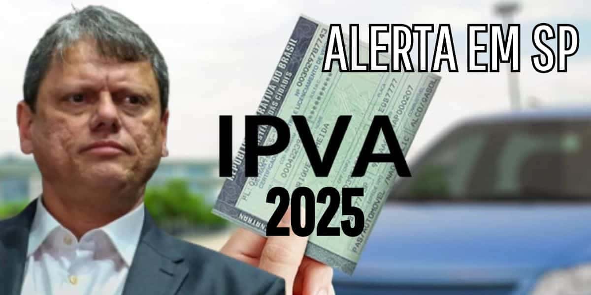 Alerta IPVA SP (Foto: Internet)
