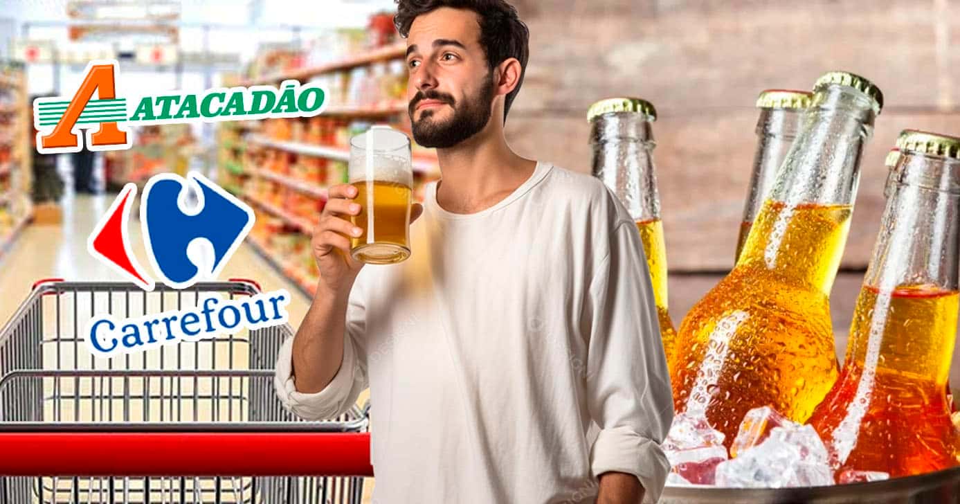 Fim de cervejas - Supermercados (Foto: Reprodução)