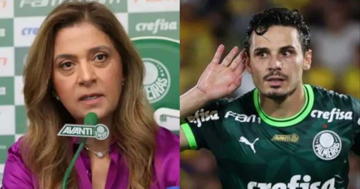 Leila Pereira e Raphael Veiga (Foto: Montagem TV Foco)