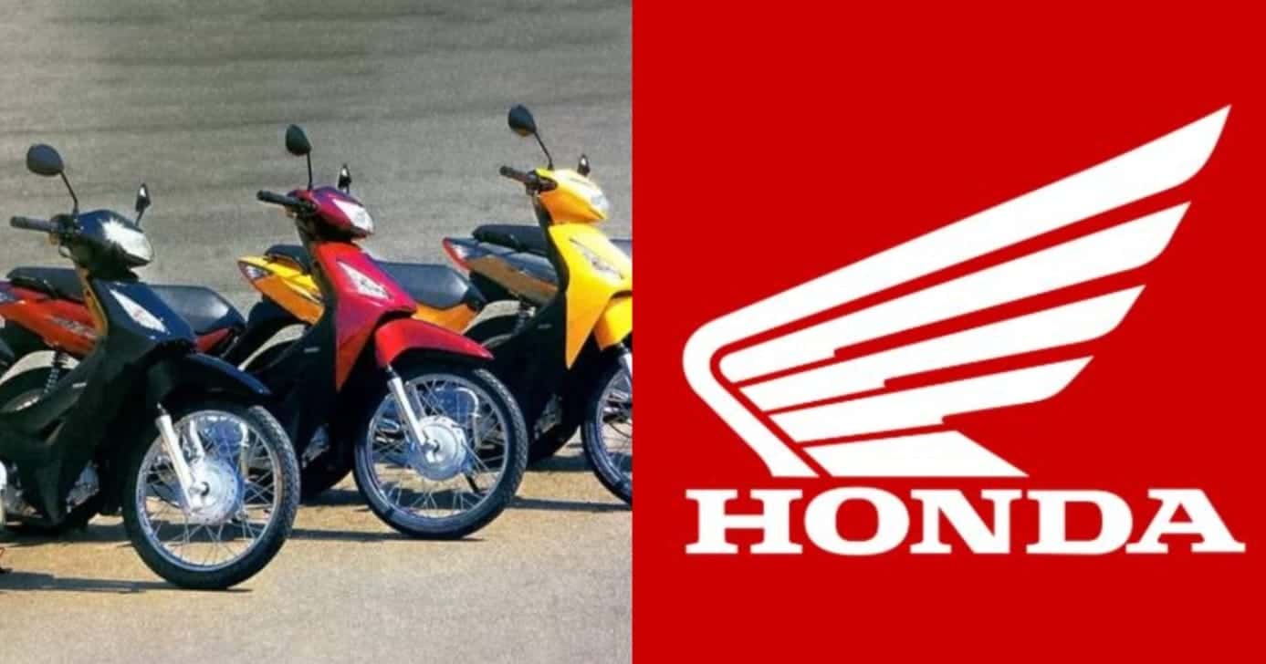 Motos da Honda (Foto: Montagem/TV Foco)