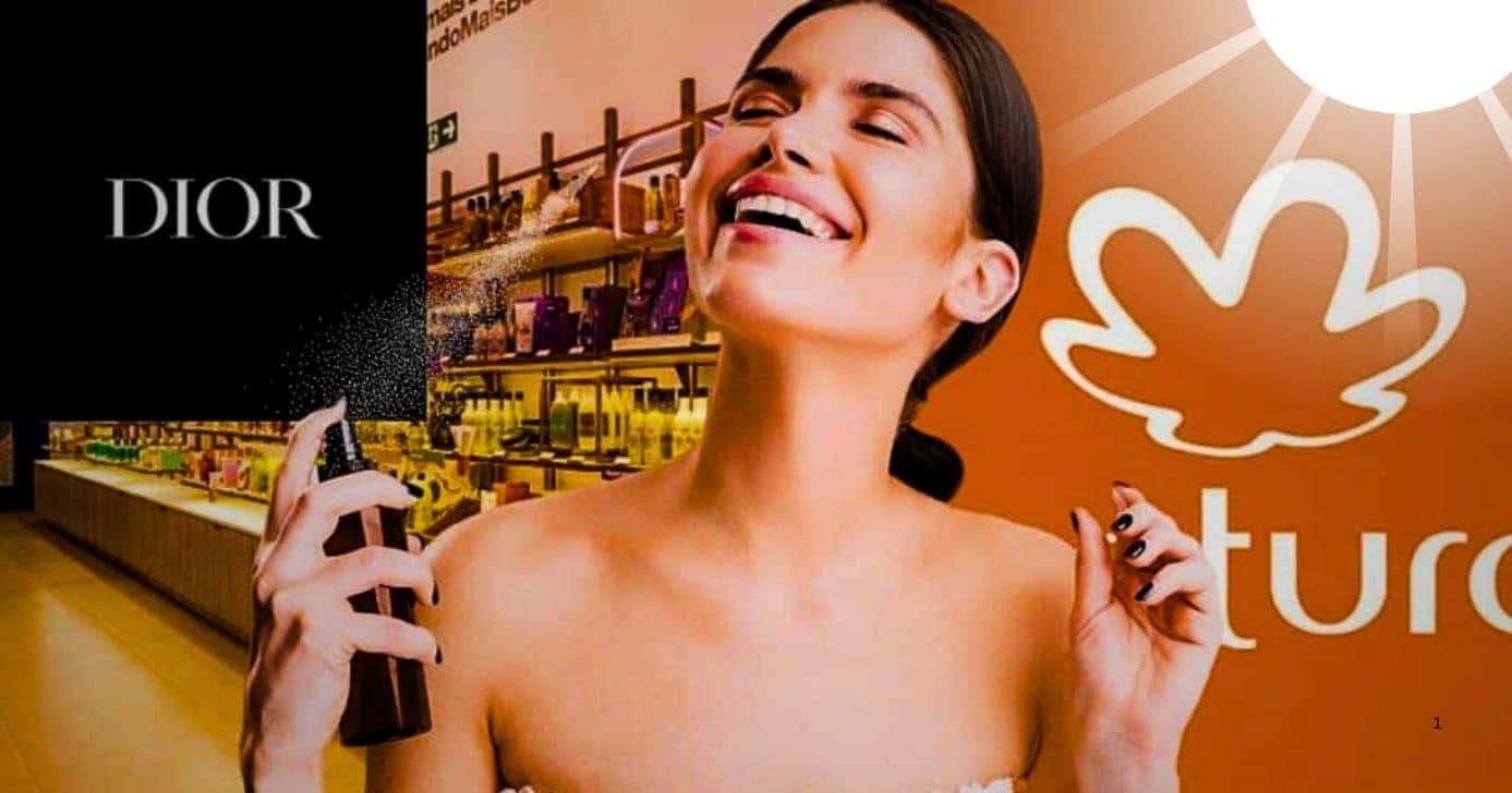 5 perfumes da Natura, melhores que os queridinhos da Dior, ideais para usar nos dias mais quentes (Foto Reprodução/Montagem/Lennita/Canva/Natura)
