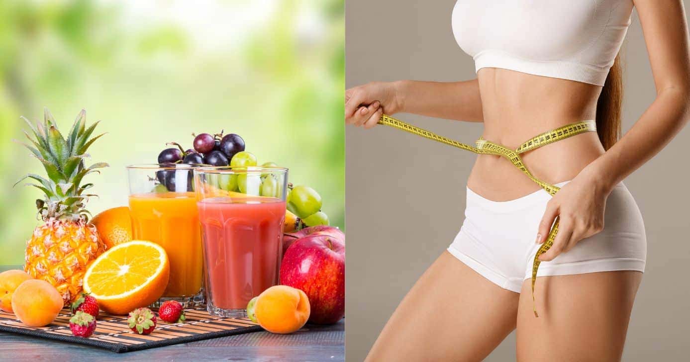 Sucos com ingredientes garantem barriga chapada para o verão (Reprodução/Montagem TV Foco/Canva)