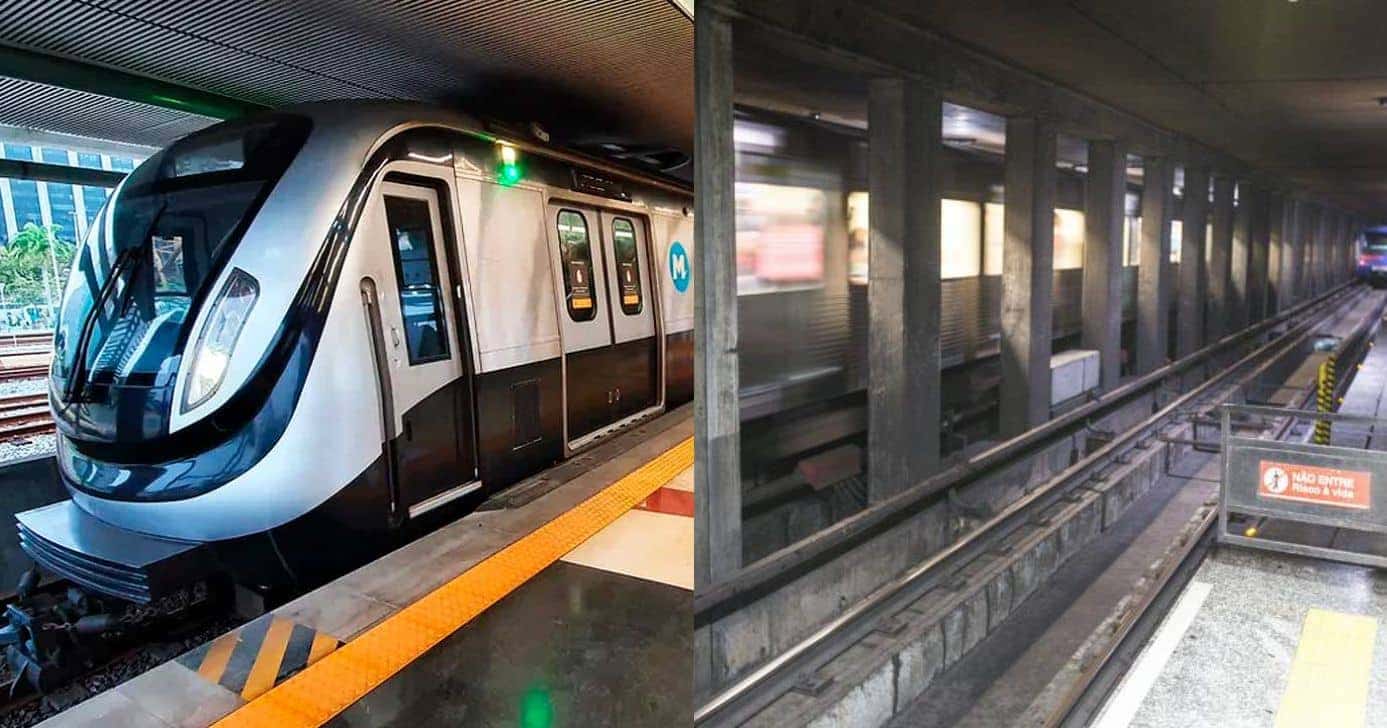Metrô do RJ sofre com extinção de 2 estações e atinge cariocas (Reprodução/Invexo/UOL)