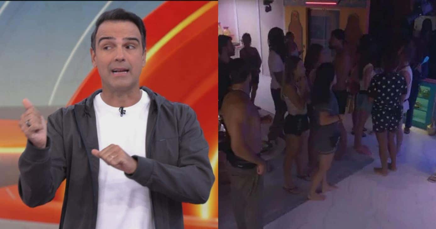 Apagão, fumaça e sirene: Participantes do BBB25 ficam em pânico (Foto: Reprodução/Montagem TV Foco)