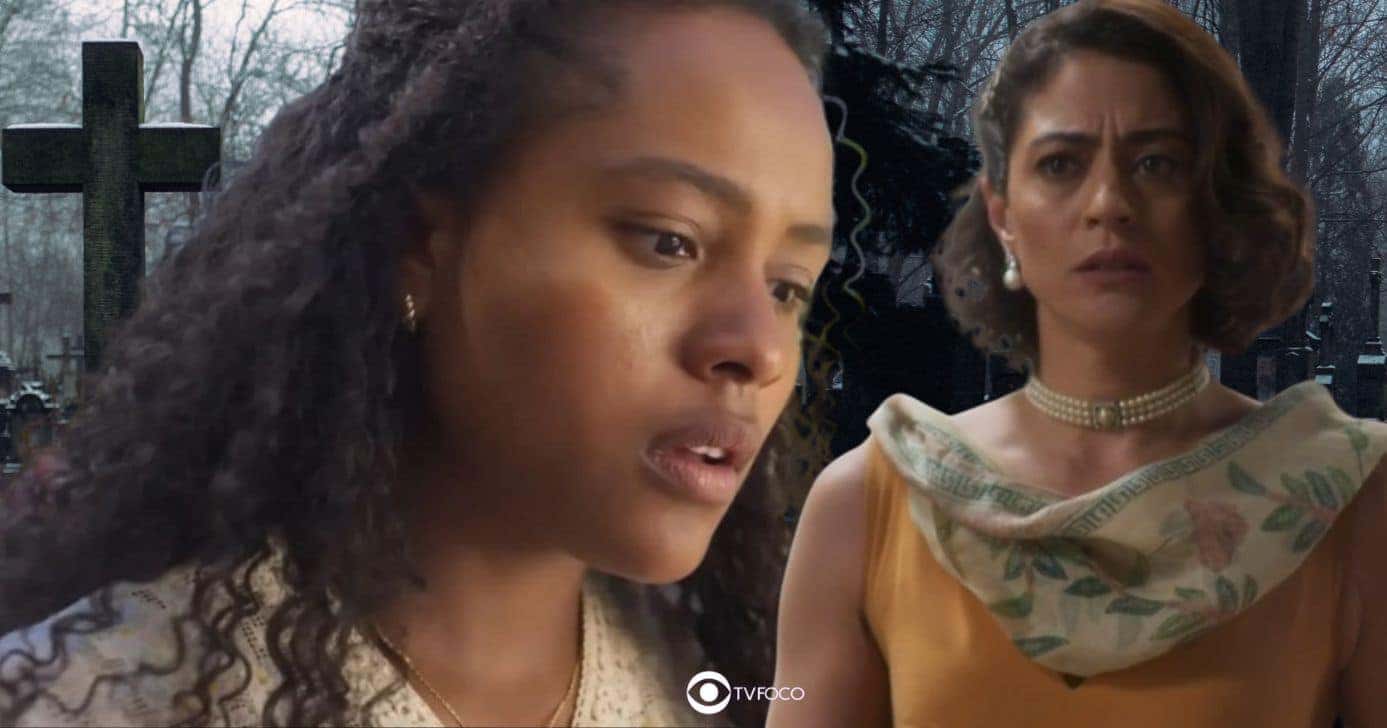 Beatriz e Clarice na trama da Globo (Foto: Reprodução / Globo / Montagem TV Foco)