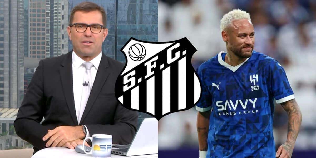 Bocardi revela anuncio sobre Neymar virando dono do Santos (Reprodução: Globo)