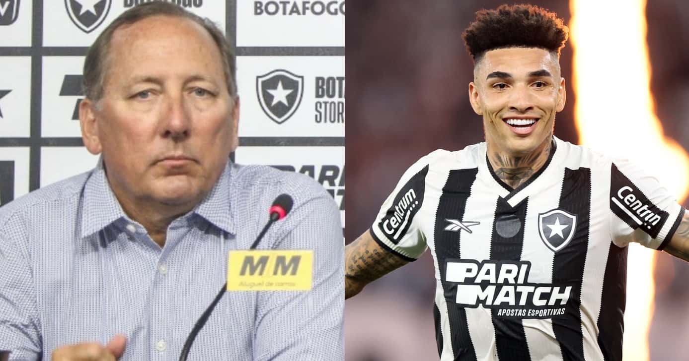 Igor Jesus e +1 saem: Textor sofre com debandada no Botafogo (Foto: Reprodução/Montagem TV Foco)