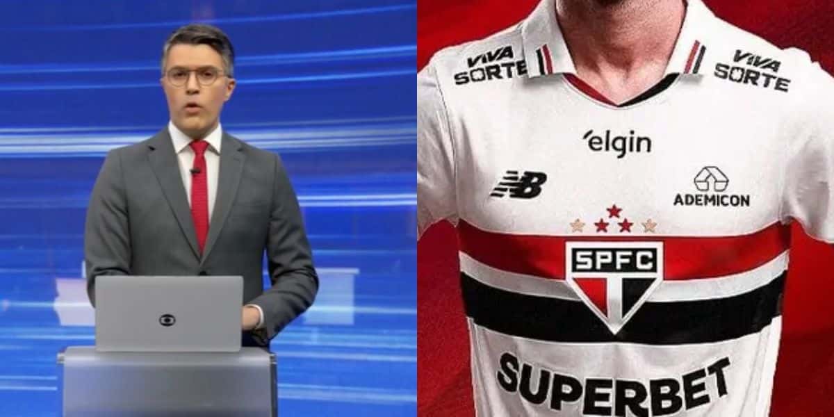Substituto de Renata Lo Prete cravou reforço no São Paulo (Reprodução: Globo)