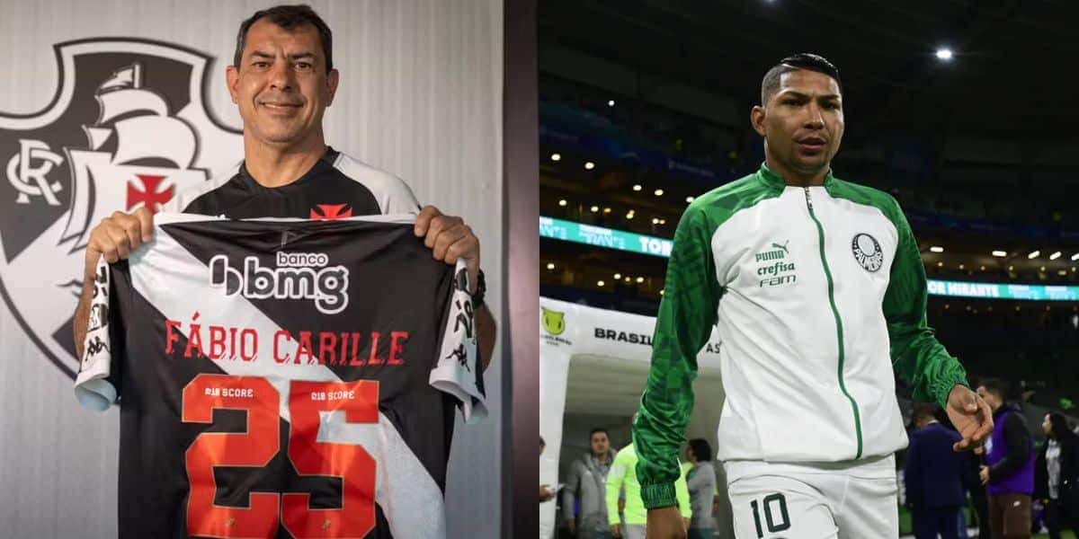 Carille manda buscar Rony ao Vasco (Reprodução: Dikran Sahagian / Marcos Ribolli)
