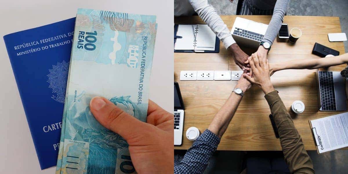 Salário mínimo de R$1.656 à lista de CLTs (Reprodução: Montagem TV Foco)