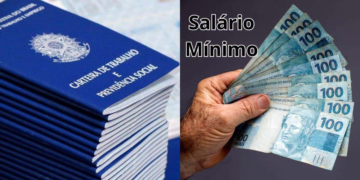 Salário Mínimo de R$1.640 à lista de CLTs (Reprodução: Montagem TV Foco)