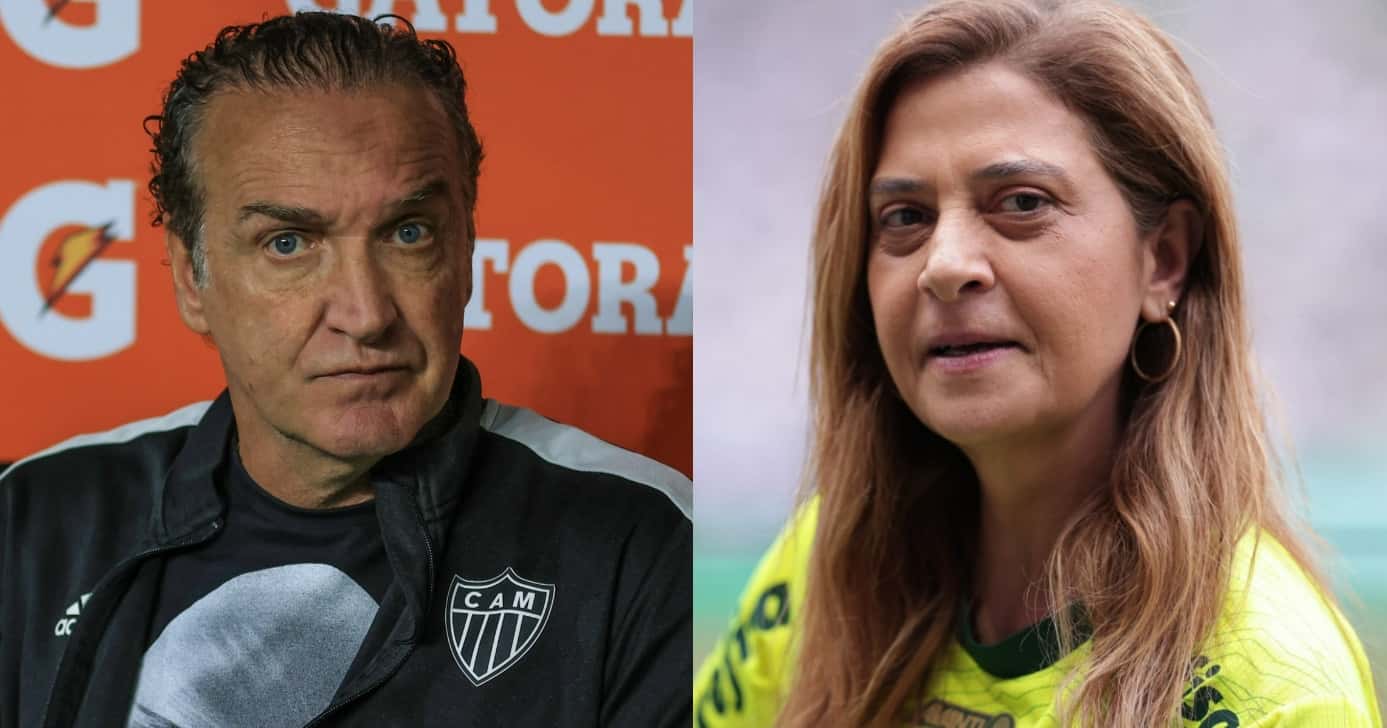 Rasteira em Leila: Craque de R$44M se aproxima do Atlético-MG (Foto: Reprodução/Montagem TV Foco)