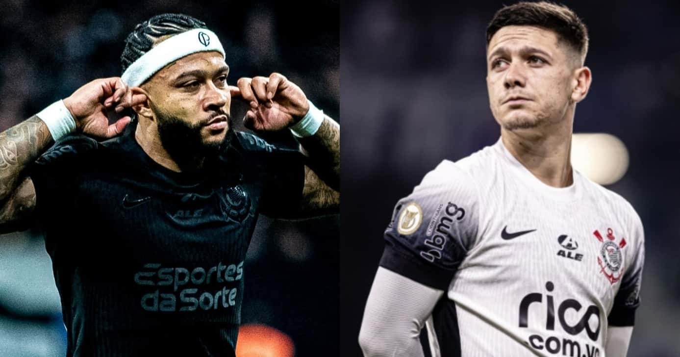 Ramón Díaz sofre com saída de 5 craques no Corinthians hoje (16) (Foto: Reprodução/Montagem TV Foco)