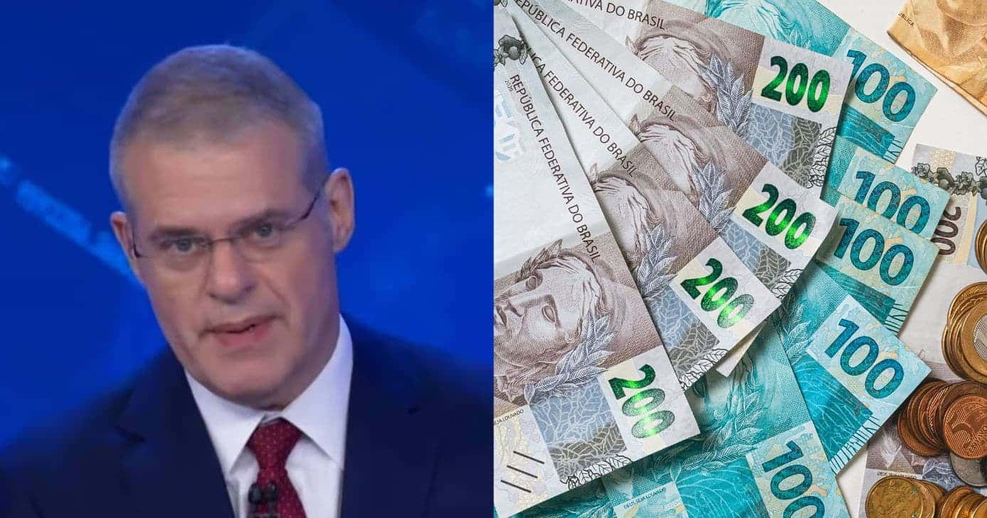 Eduardo Oinegue deu notícia no Jornal da Band (Foto: Reprodução)