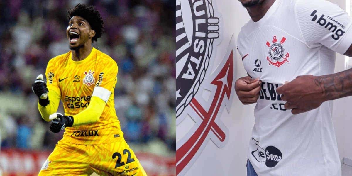 Reforço confirmado no Corinthians para jogar com Hugo Souza (Reprodução: Thiago Gadelha)