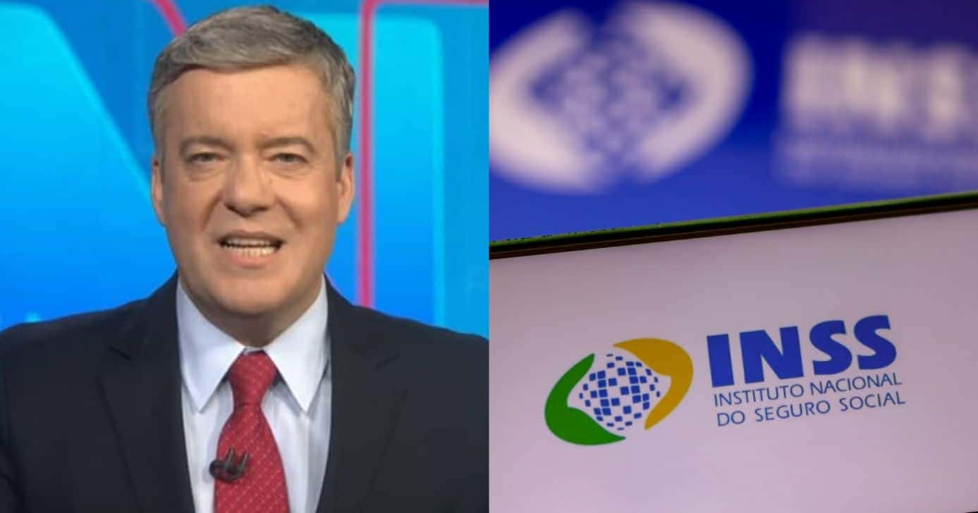Roberto Kovalick deu notícia no Jornal Nacional (Foto: TV Globo)