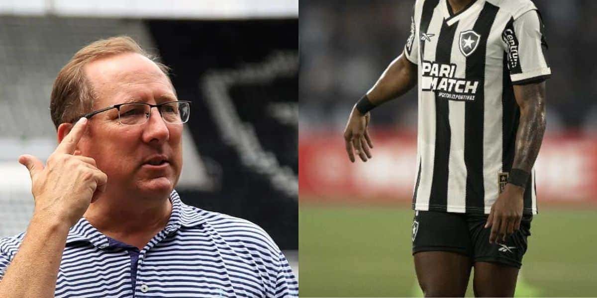 Textor lida com duas viradas no Botafogo com chegadas e saídas (Reprodução: Vitor Silva)