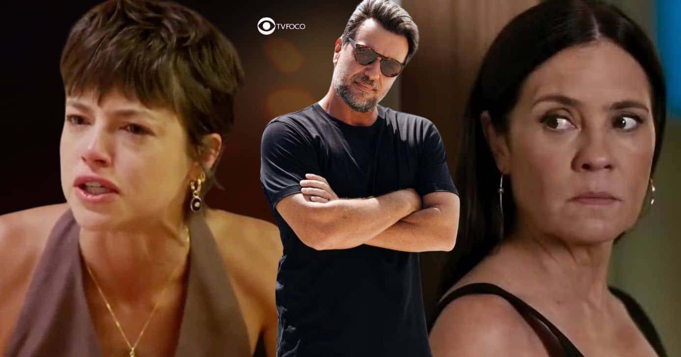 Luma, Molina e Mércia em Mania de Você (Foto: Reprodução / Globo / Montagem TV Foco)