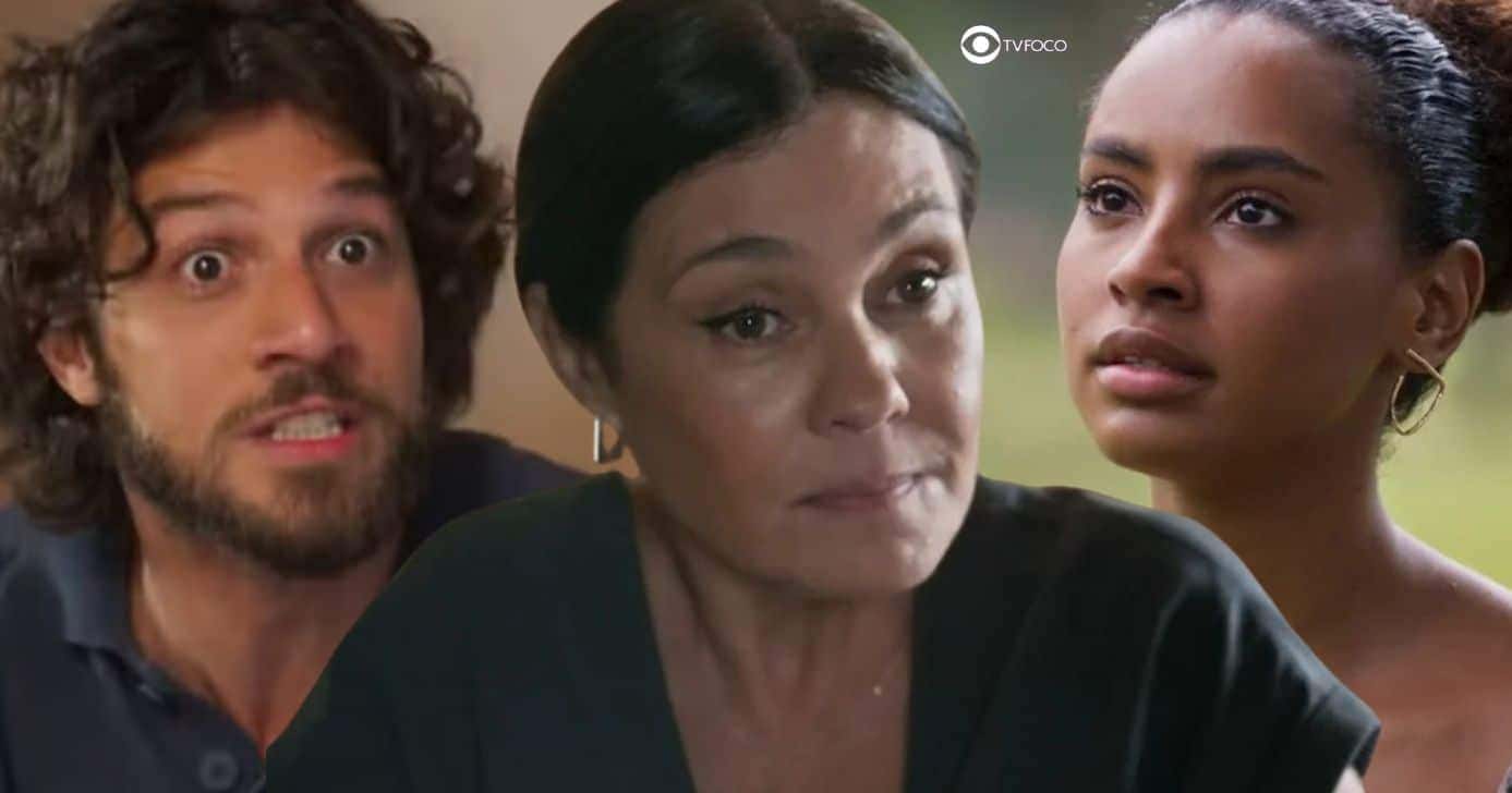 Mavi, Mércia e Viola em Mania de Você (Foto: Reprodução / Globo / Montagem TV Foco)