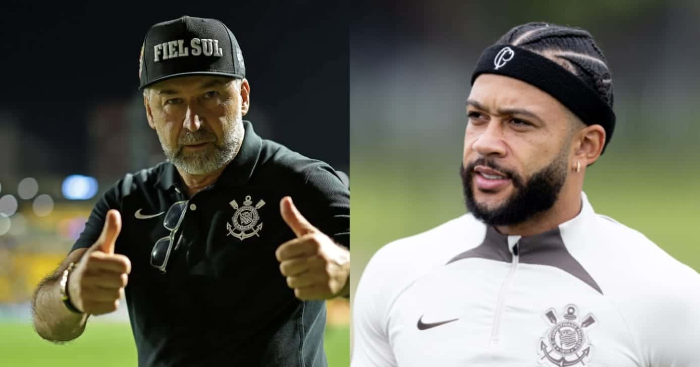 Corinthians assina com meia de R$370M pra jogar com Depay - (Montagem / TV FOCO)