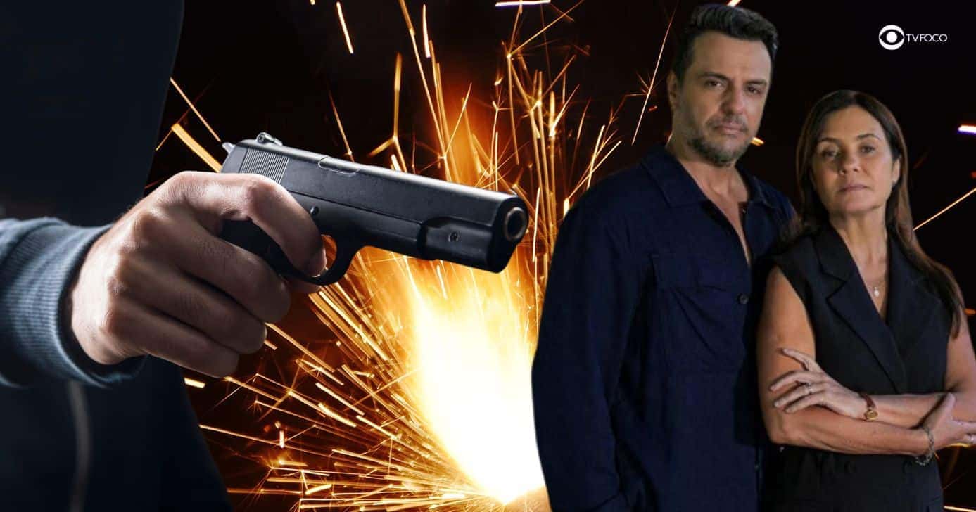 Assassinato e Molina e Mércia em Mania de Você (Foto: Reprodução / Globo / Montagem TV Foco)