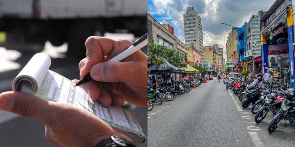 Multa de R$7 mil que atinge donos de motos em São Paulo (Reprodução: Montagem TV Foco)