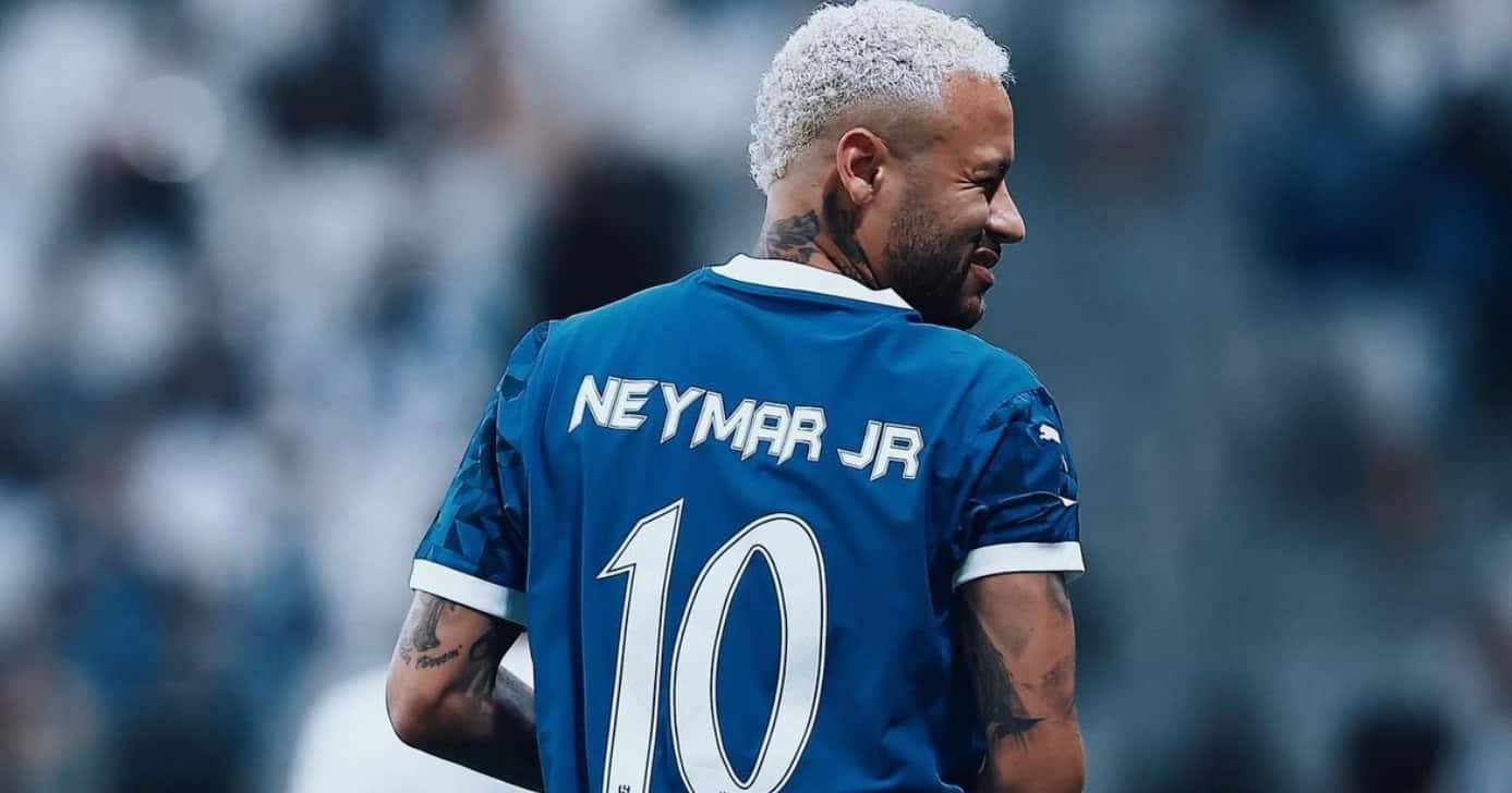Neymar no Santos (Foto: Divulgação/Al-Hilal)