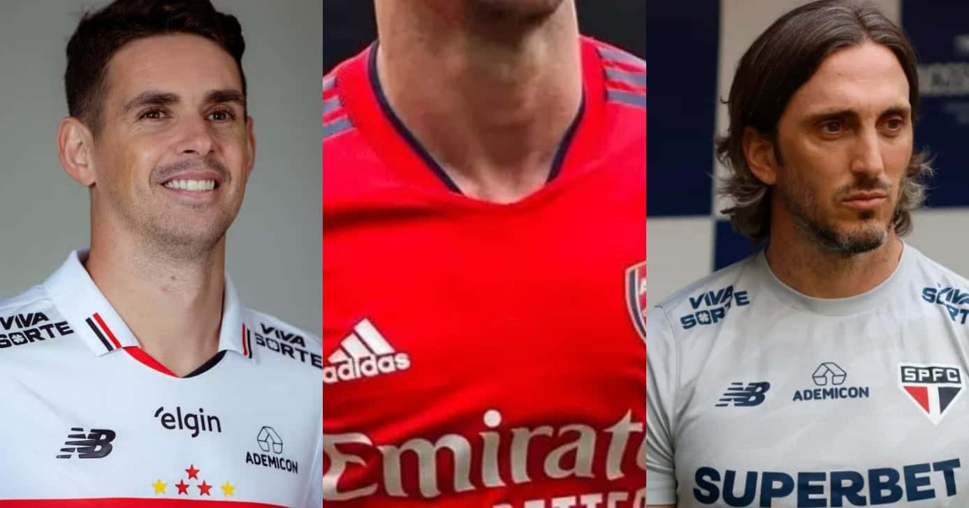 Cedric e +1 com Oscar: São Paulo arma 2 reforços para Zubeldía (Foto: Reprodução/Montagem TV Foco)