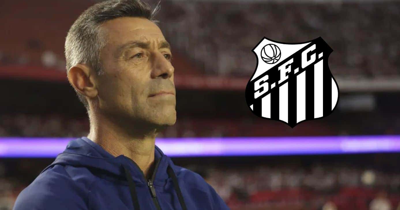 Pedro Caixinha (Foto: Reprodução / Santos / Montagem TV Foco)