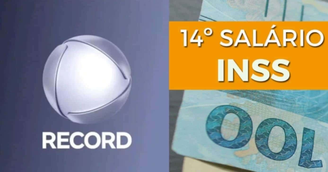 Jornal da Record traz quentinha com atualização final do 14º salário do INSS - Foto: Internet