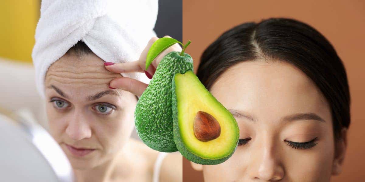 Fim das rugas com receita natural de abacate (Reprodução: Montagem TV Foco)