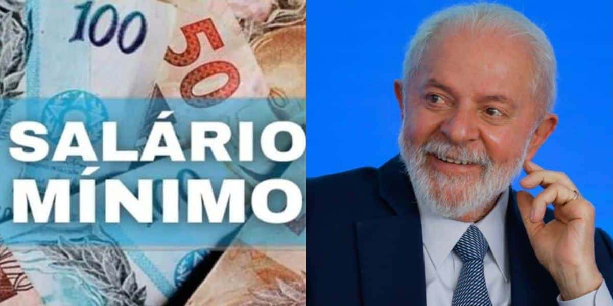 Lula e Salário Mínimo (Foto: Internet)