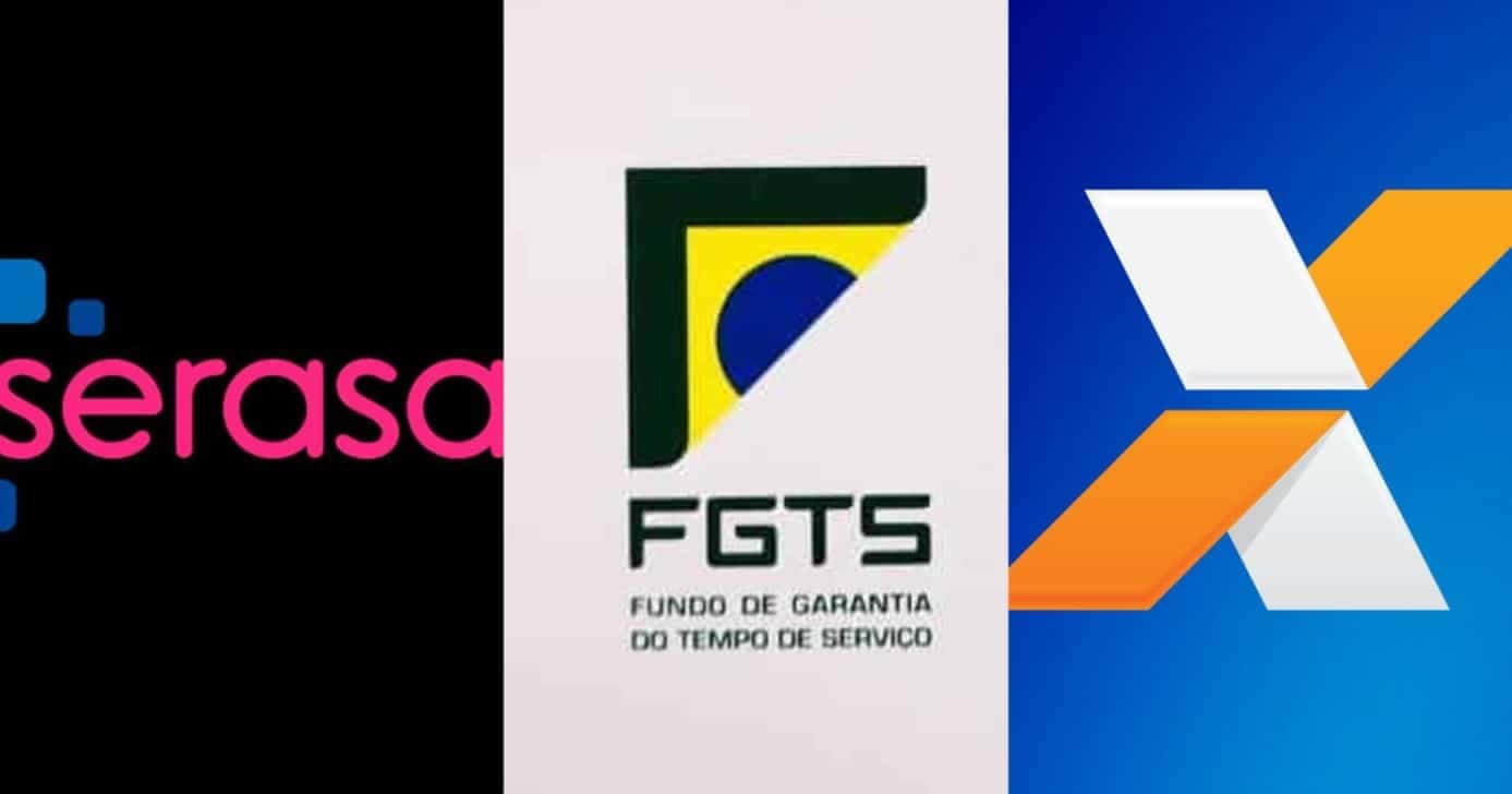Comunicado do Serasa confirma liberação do uso do FGTS na Caixa - (Montagem / TV FOCO)