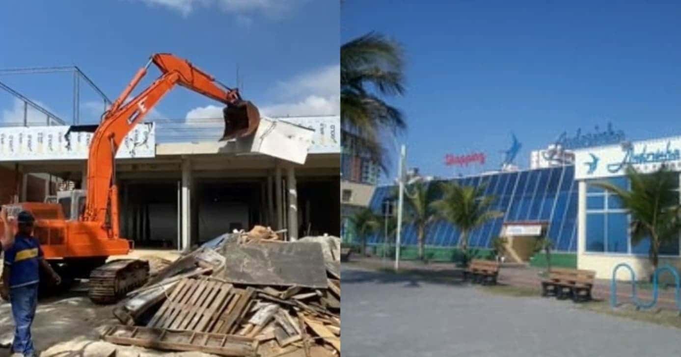 Demolição de 3 shoppings gigantescos no Brasil deixa clientes sem acreditar - Foto: Internet