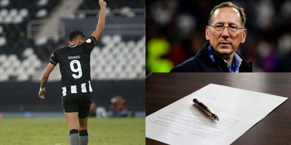 2 viradas no Botafogo e possível adeus de Tiquinho (Reprodução: Vitor Silva)
