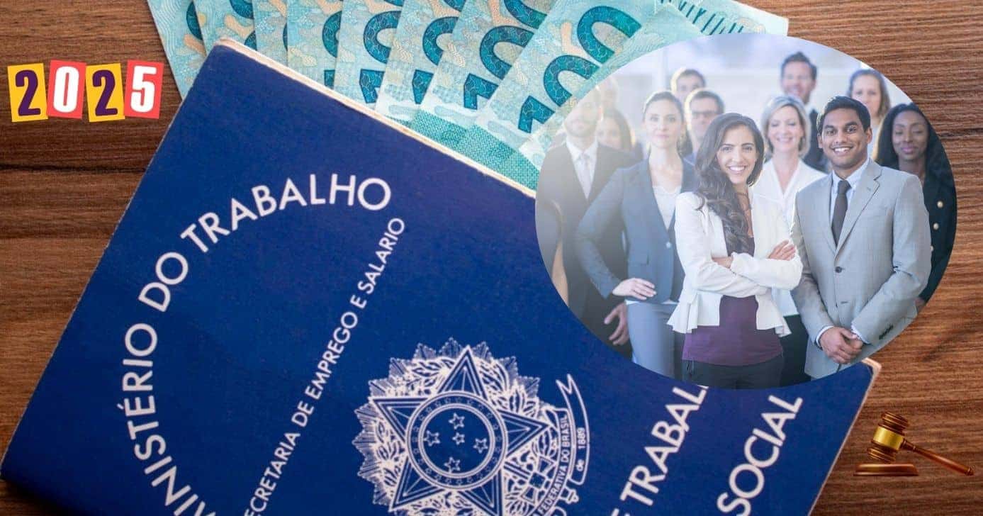 Trabalhadores e novo salário mínimo (Foto: Reprodução / Canva / Montagem TV Foco)