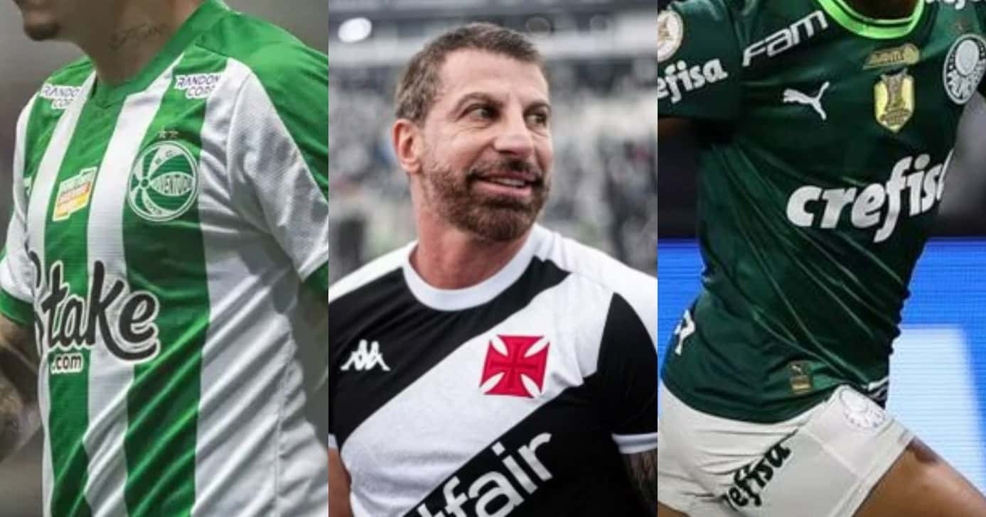 Novo camisa 7 e +1 craque: Pedrinho arma 2 reforços no Vasco (Foto: Reprodução/Montagem TV Foco)