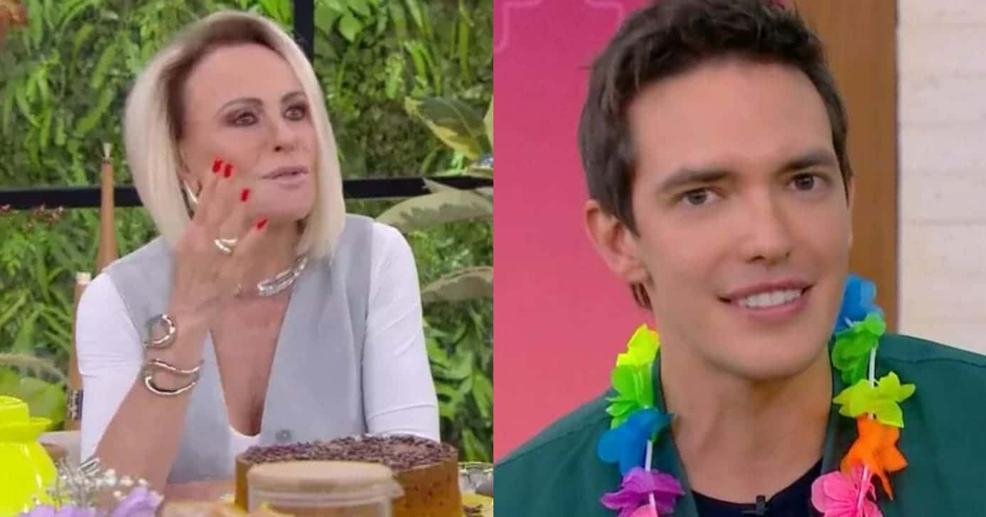 Ana Maria expõe o que Alê Jodar fez na Globo: "Acho uma delícia" (Foto: Reprodução/Montagem TV Foco)