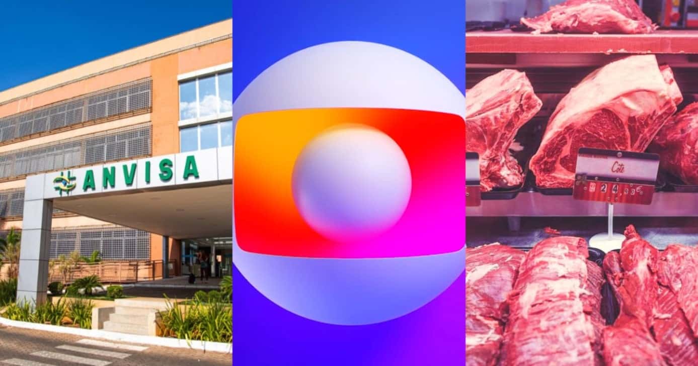 Globo confirma interdição da ANVISA contra 3 açougues nº1 de MG - Foto: Montagem