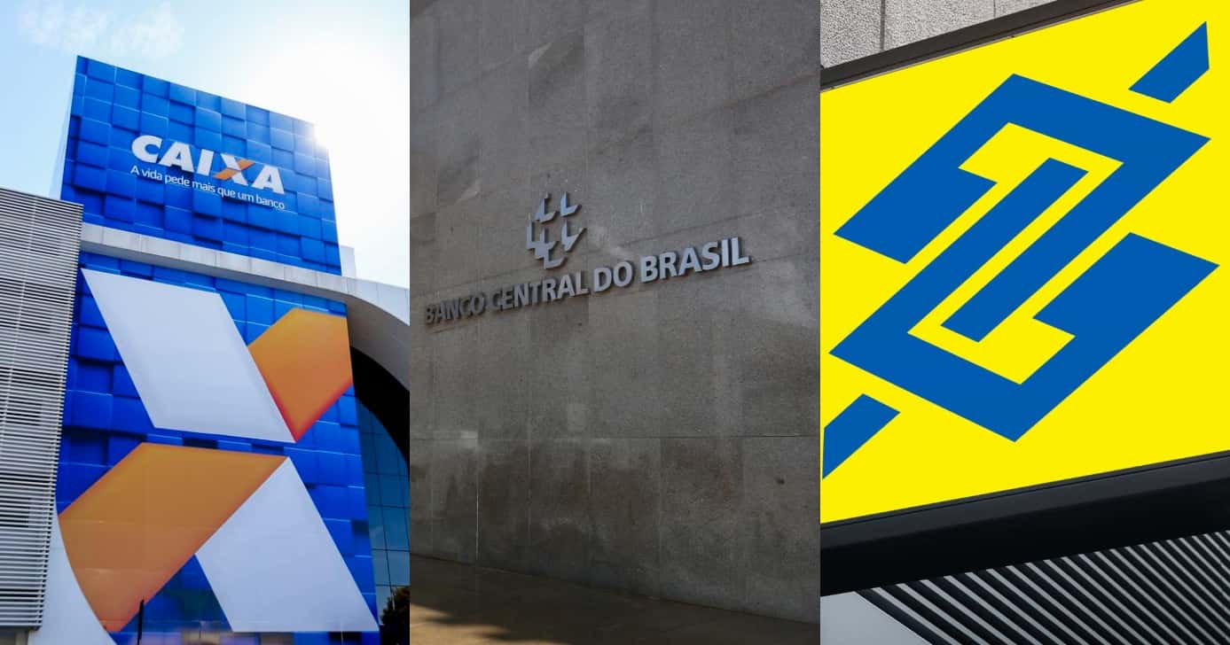 Caixa, Banco Central e Banco do Brasil (Foto: Divulgação)