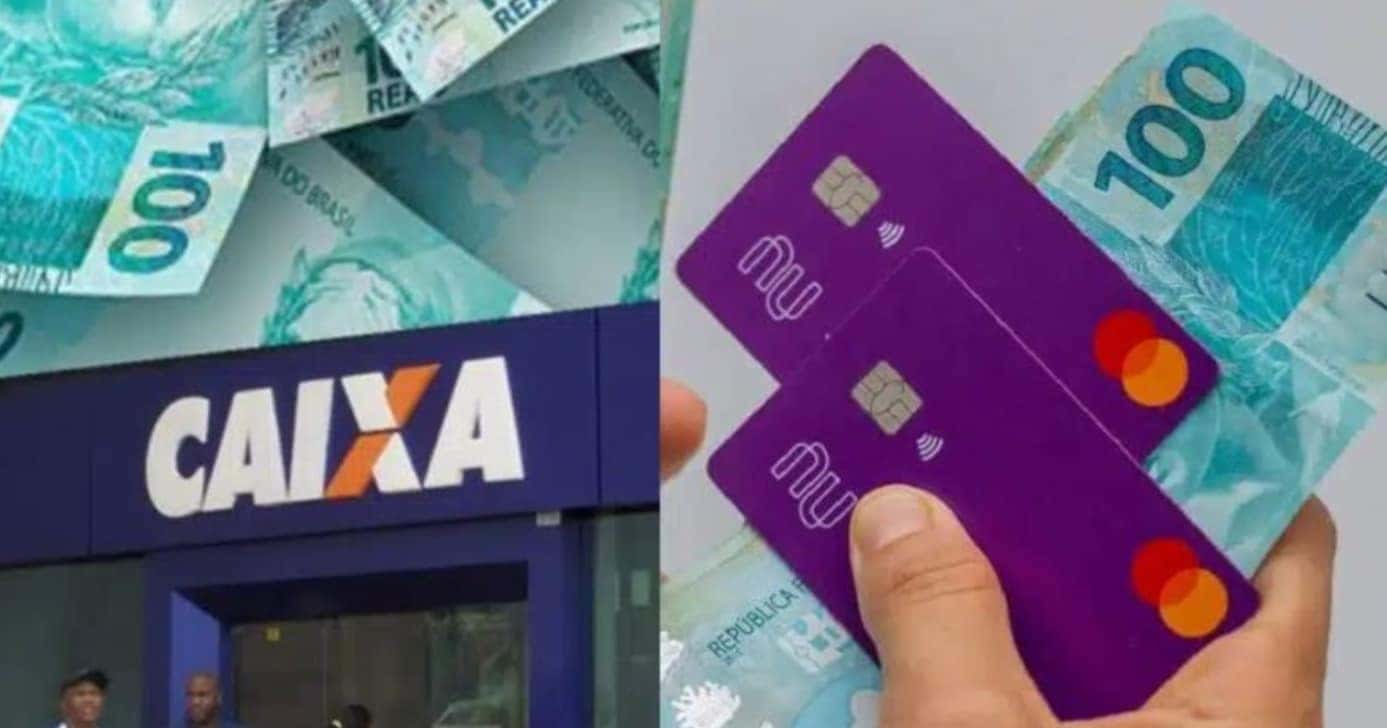 Caixa e Nubank - Foto: Montagem/Internet