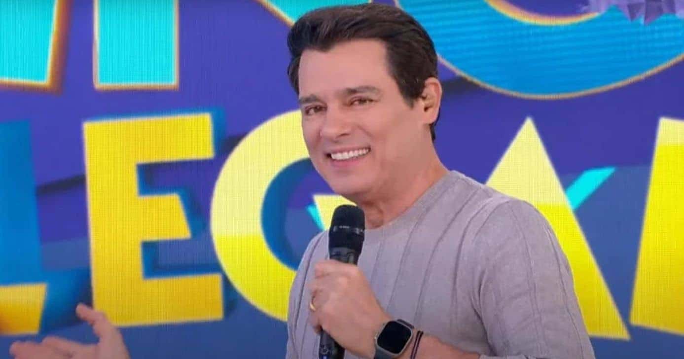 Celso Portiolli comanda o Domingo Leal - Foto: SBT