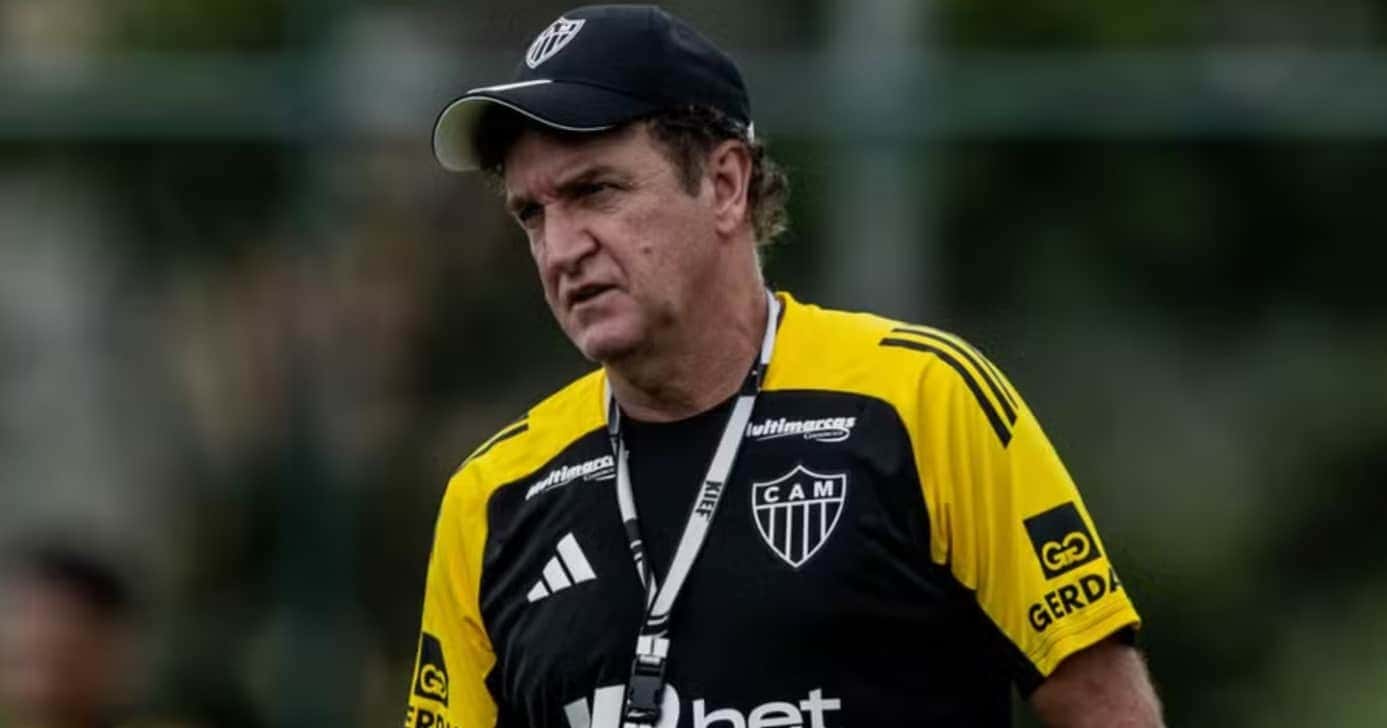 Cuca, técnico do Atlético-MG (Foto: Pedro Souza)