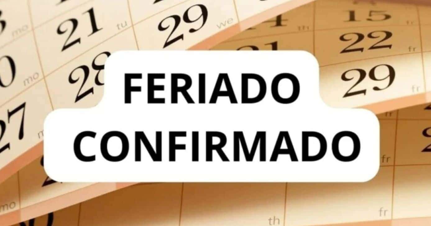 Feriado confirmado em MG - Foto: Internet