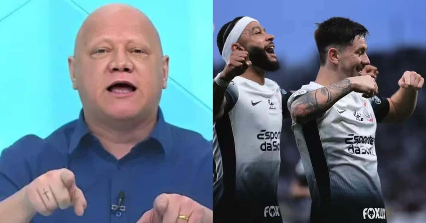 Giovanelli paralisa Jogo Aberto com 2 reforços fora no Corinthians por Ramón Diaz - Foto: Montagem